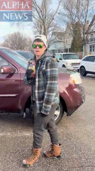 BREAKING: Alpha News has obtained cellphone footage showing perspective of federal agent at center of ICE-involved shooting in Minneapolis